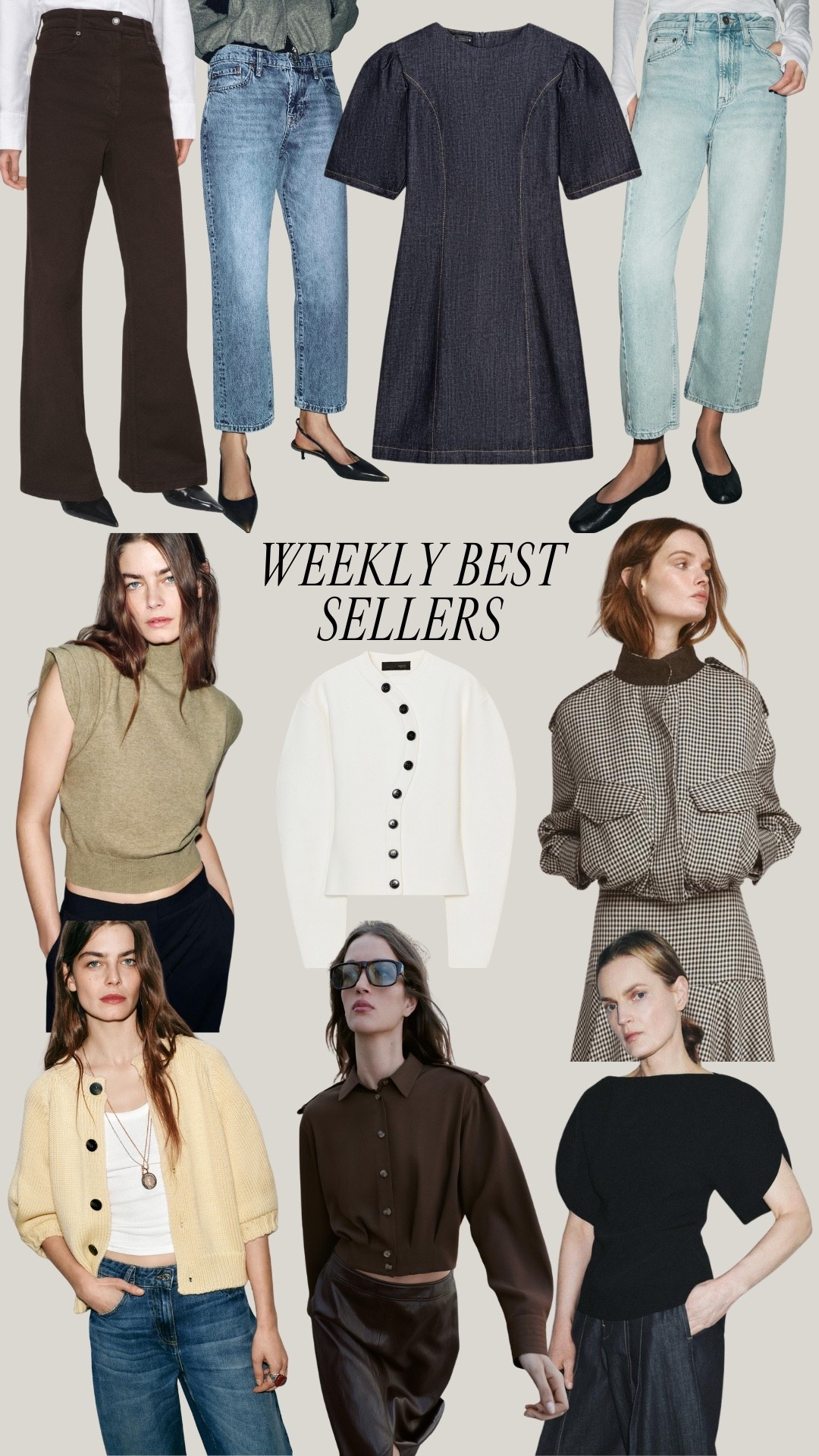 Your top favorite items and it’s all @Zara! Sharing best sellers and the most loved pieces from this past week! ✨

Denim dress
Jeans
Cardigans
Spring outfits
Blouse

#LTKootd #LTKgrwm #LTKdayinmylife