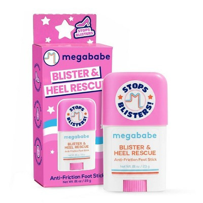 Megababe Blister & Heel Rescue Anti-Friction Foot Stick - 0.81oz | Target