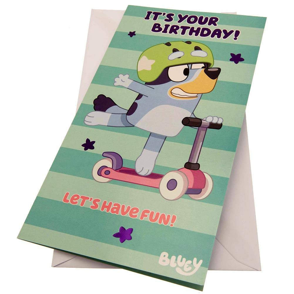 Danilo Promotions Limited Bluey Birthday Card, Official Bluey Greeting Card, Happy Birthday Bluey... | Amazon (UK)