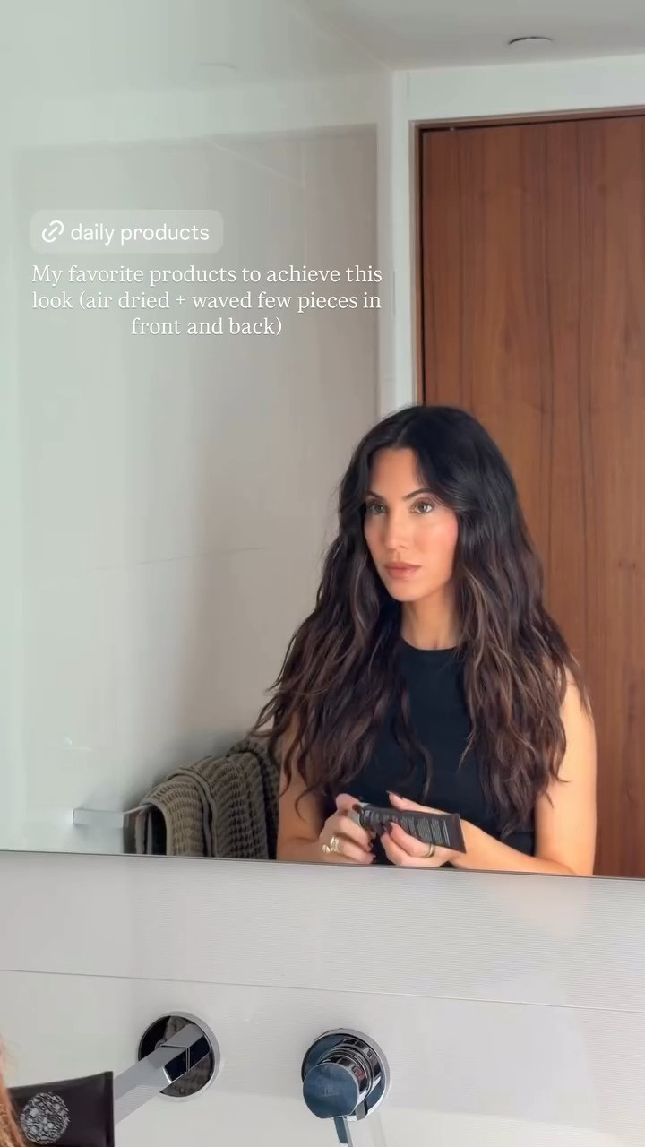 My favorite daily hair products to achieve this look (air dried + waved few pieces in front and back)!

#LTKgrwm #LTKselfcare #LTKBeauty