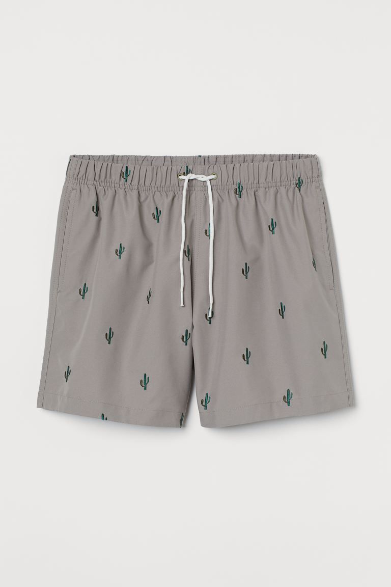 Patterned Swim Shorts | H&M (US)