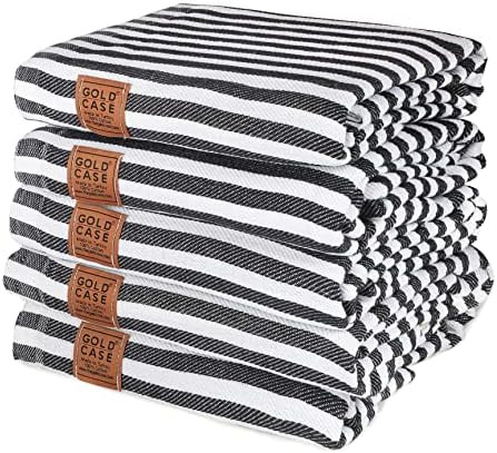 Smyrna Beach Towel by GOLD CASE - Set of 5 Original 70x39 100% Natural Cotton Extra Soft, Quick D... | Amazon (US)