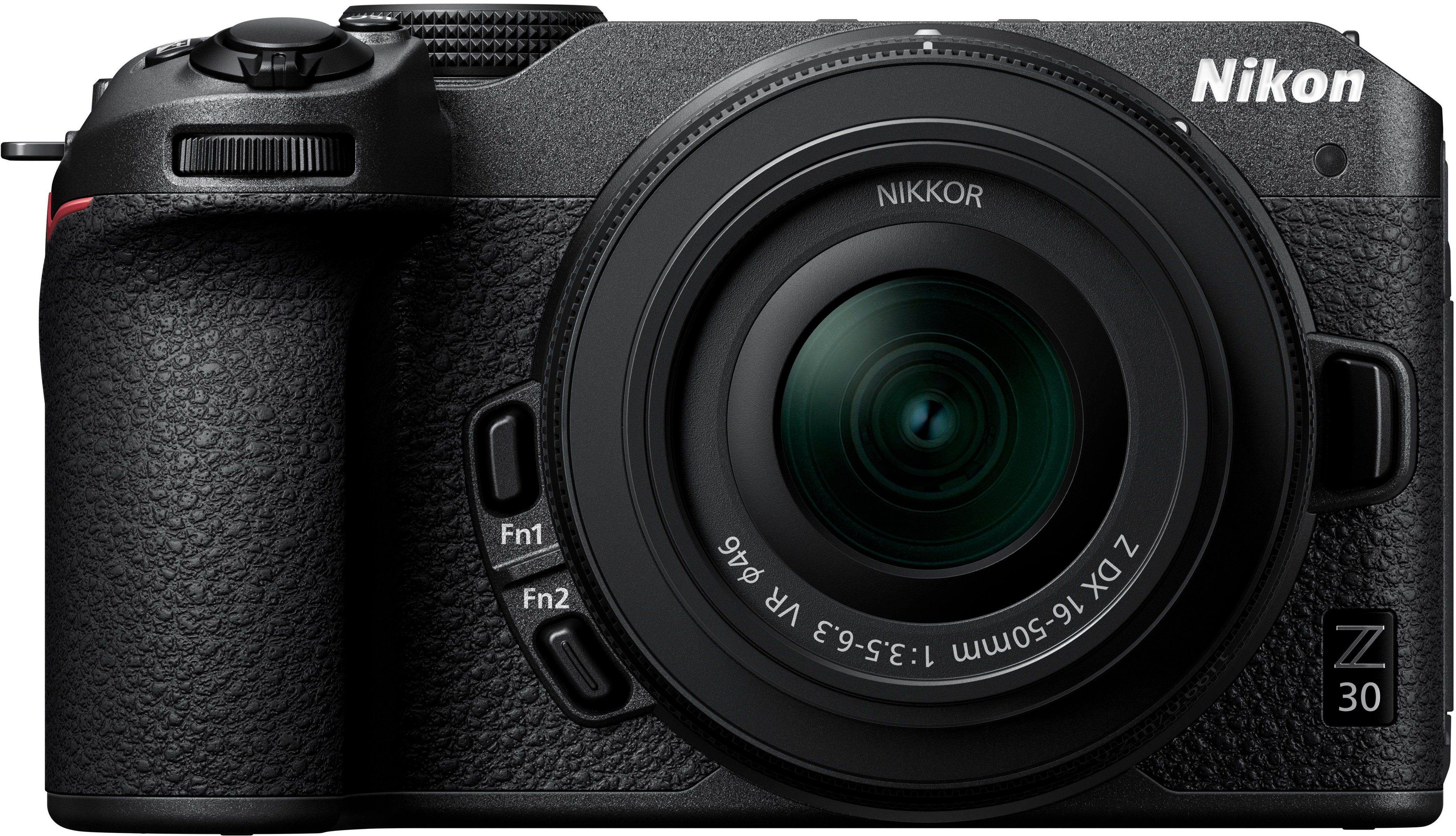 Nikon Z 30 4K Mirrorless Camera w/ NIKKOR Z DX 16-50mm f/3.5-6.3 VR Lens Black 1749 - Best Buy | Best Buy U.S.
