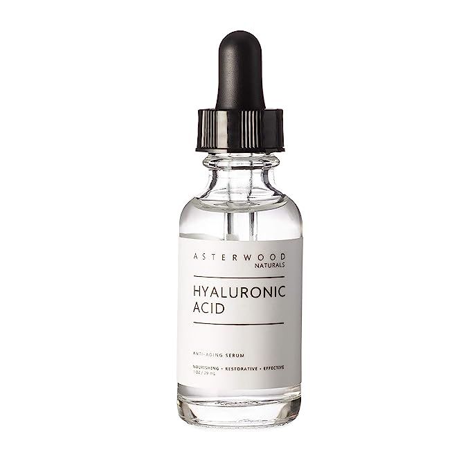 Hyaluronic Acid Serum 1 oz, 100% Pure Organic HA, Anti Aging Anti Wrinkle, Original Face Moisturi... | Amazon (US)