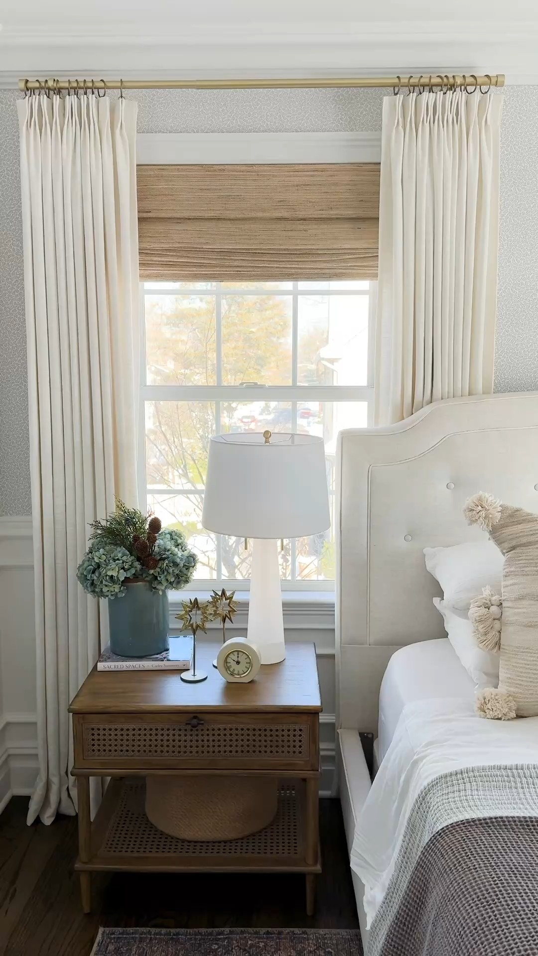 I always get asked about these woven shades and linen curtain panels; they’re both from Two Pages and I love them! You can use my code GIRLONTHEHUDSON for a discount. 

We have the “ivory white” Liz curtain panels in a pinch pleat with a blackout liner. The woven shades are the ramie in “beige.” I recommend ordering the samples books so you can see it all in person! 

#LTKHoliday #LTKHome #LTKSaleAlert