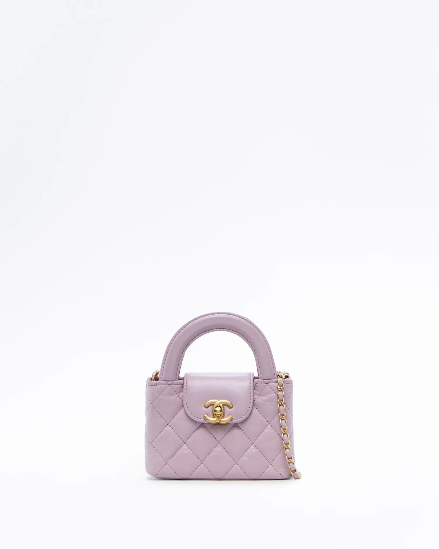 Quilted Kelly Clutch with Chain | Vivrelle