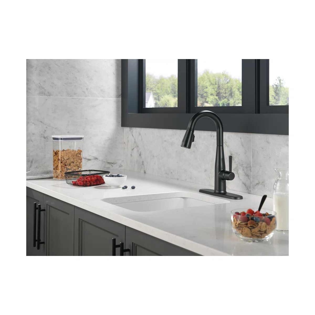 Touch2O Bar / Prep Faucet with Touchless Technology 9913TL-BL-DST | Wayfair North America