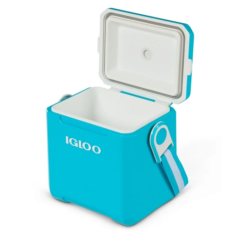 Igloo 11 QT Tag-A-Long Too Hard Side Cooler, Turquoise Blue | Walmart (US)