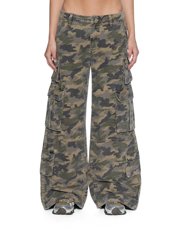 Womens Dropout Cargo Pant Camo Pants  | Ksubi ++ | Ksubi (AU)