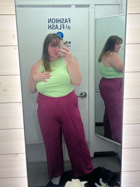 This green and magenta is about to be my color combo of the summer!!! These magenta pants are so comfy and this tank comes in so many colors and it’s under $15! 

#LTKcurves #LTKstyletip #LTKSeasonal