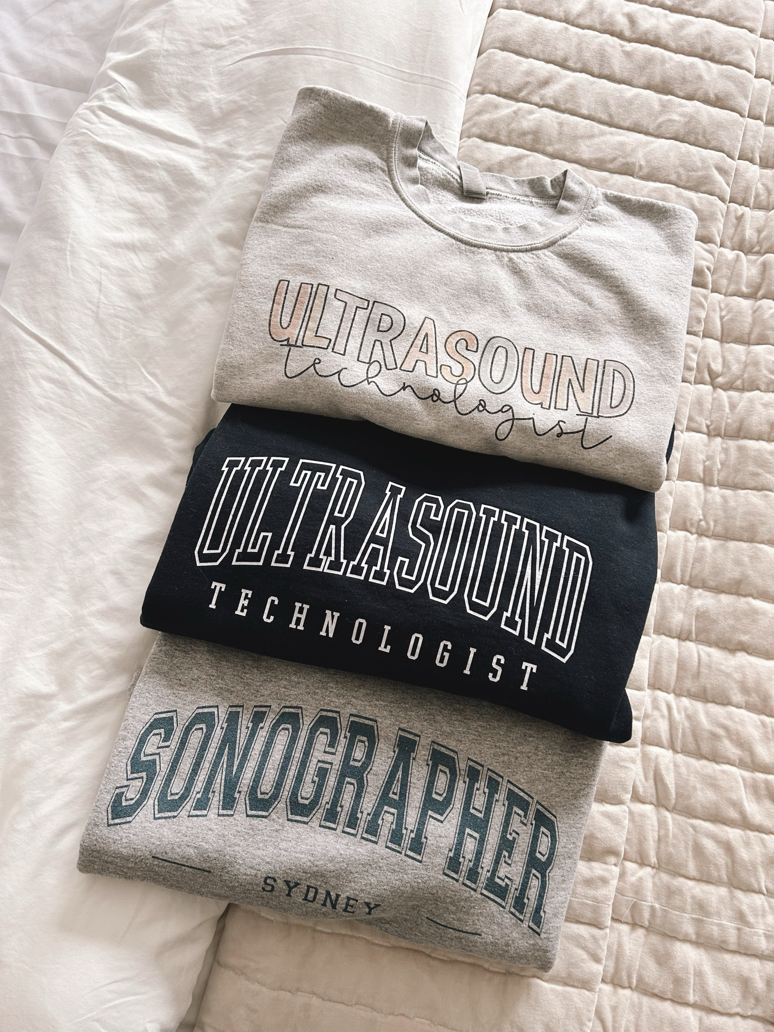 Ultrasound Tech most worn sweatshirts! All from Etsy ☺️ 

Etsy, ultrasound, sonographer, healthcare, radiology 

#LTKMostLoved #LTKSaleAlert #LTKFindsUnder50