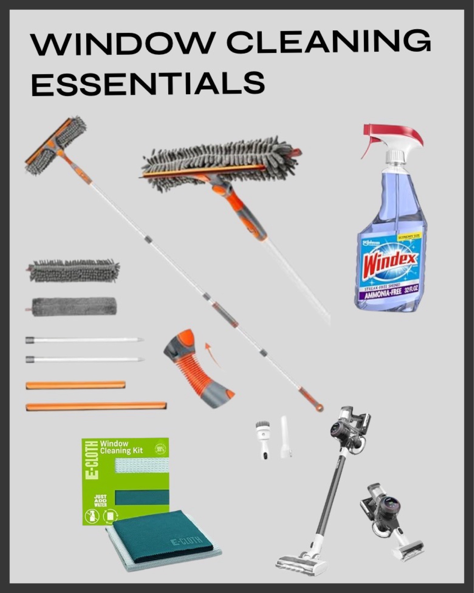 Must haves for cleaning our tall windows! 

#LTKHome