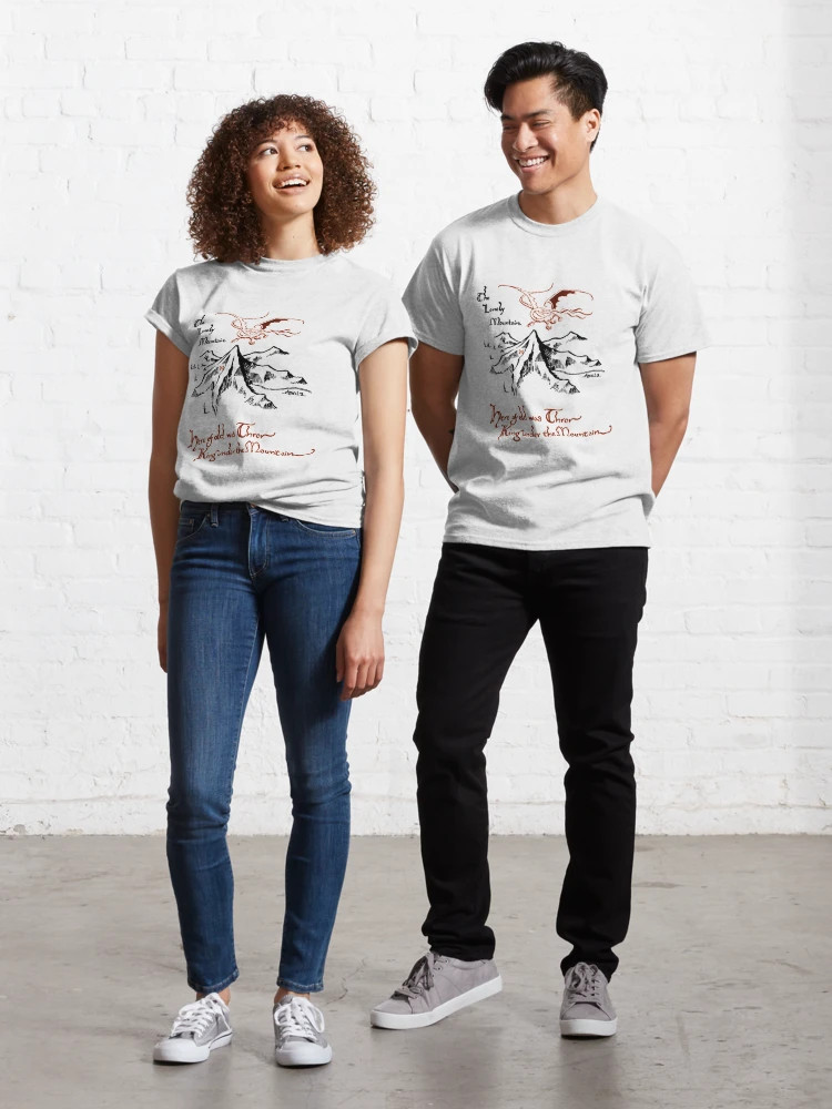 Smaug above Erebor Classic T-Shirt | Redbubble (US)
