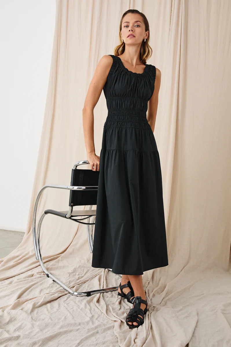 ANASTASIA DRESS - BLACK | Rails