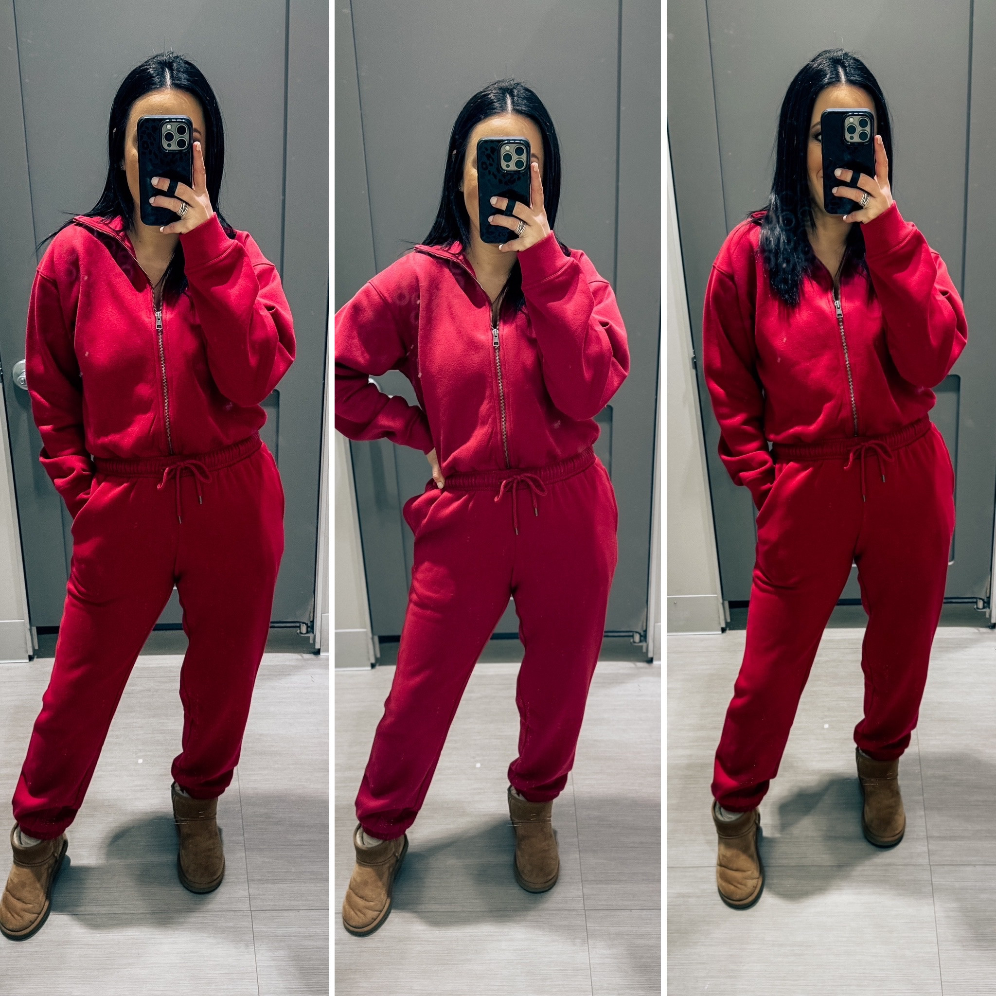 Valentine’s Day - galentines day - one piece jumpsuit - jumper - ski suit - winter outfit - travel - casual comfy outfit idea - jumper comes in a lot of colors - target - target finds - target style 

#LTKFindsUnder100 #LTKFindsUnder50 #LTKStyleTip