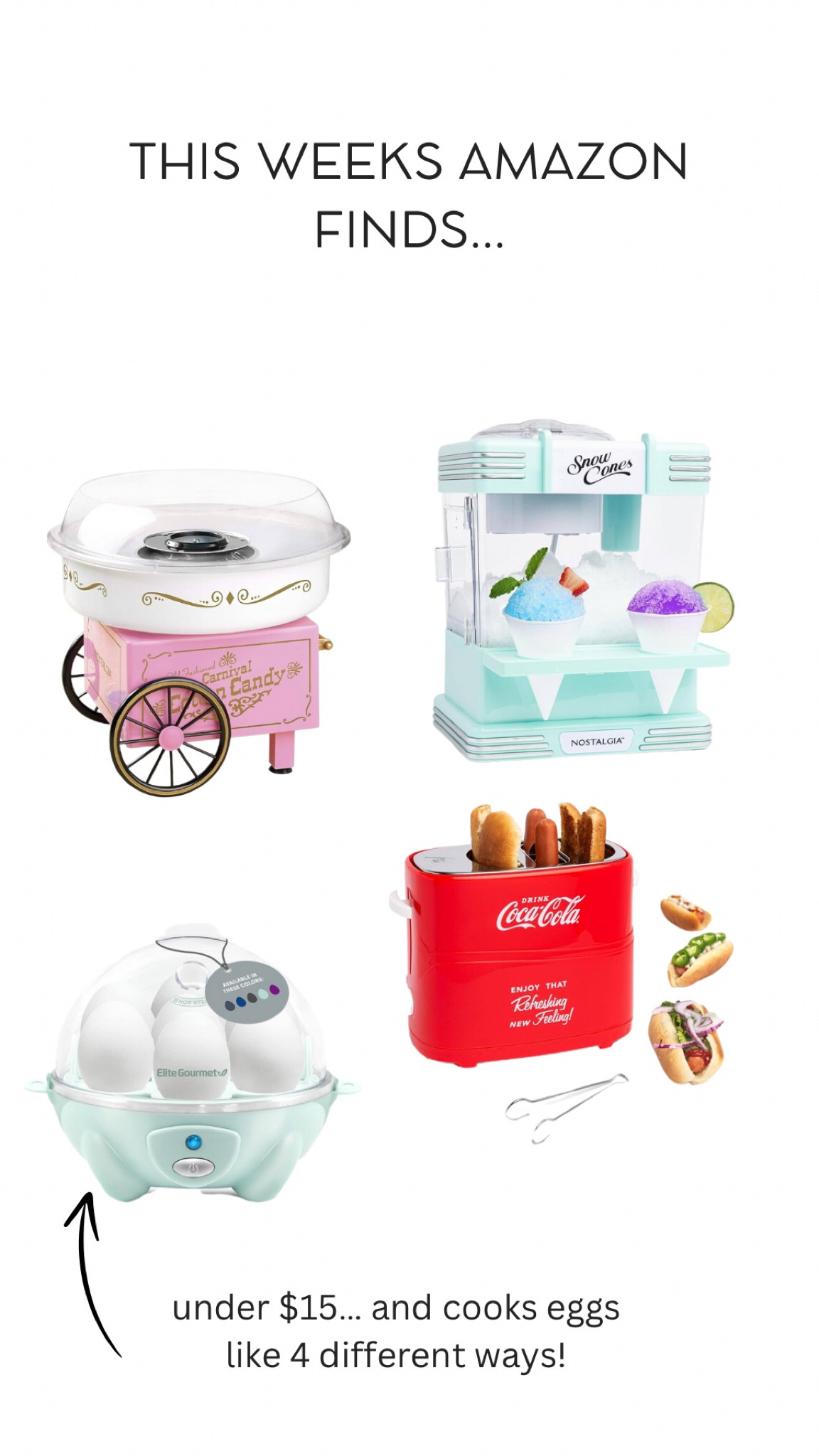 How fun are these?!🤩 I need that boiled egg maker.. Stat!

#LTKFamily #LTKxNSale #LTKHome