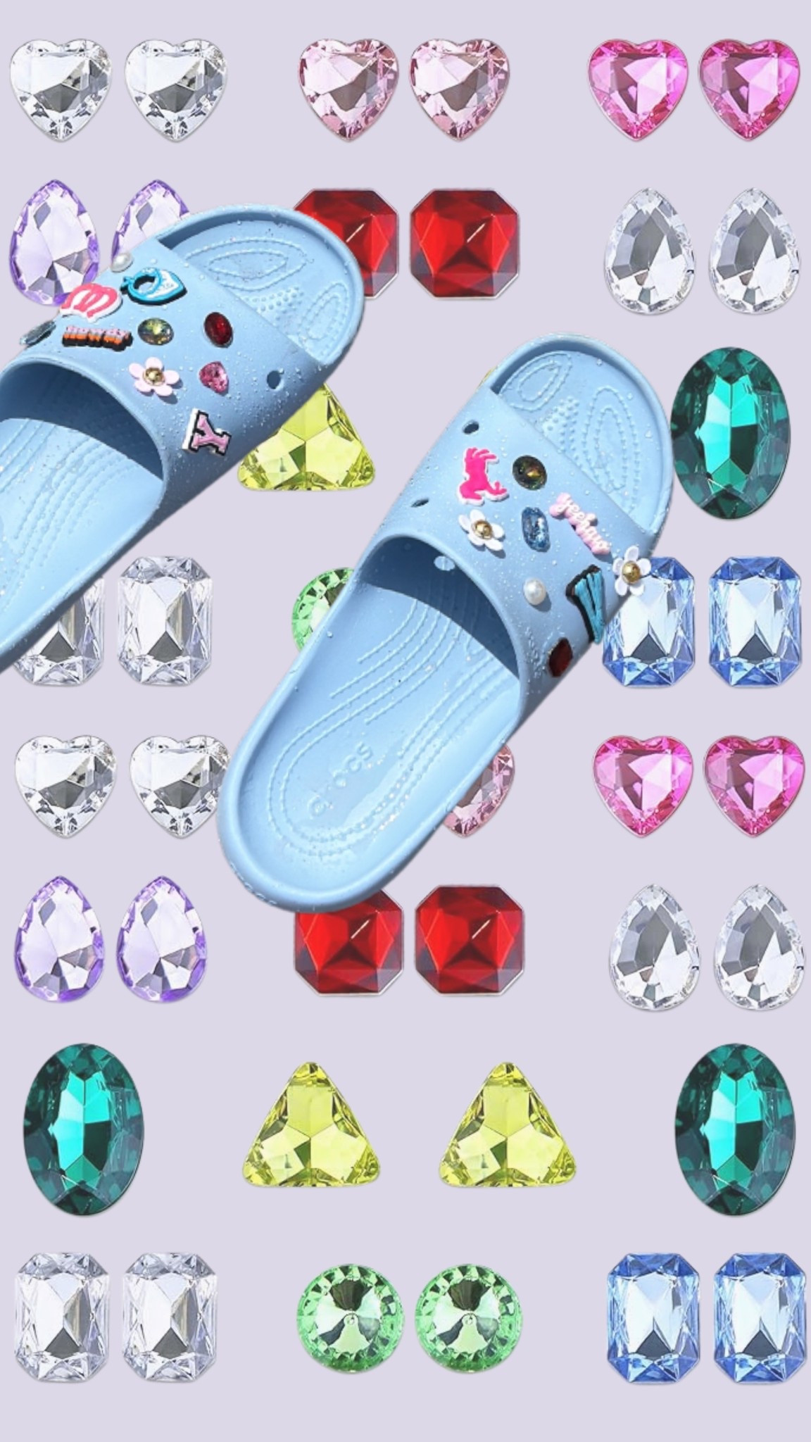 the croc-making station