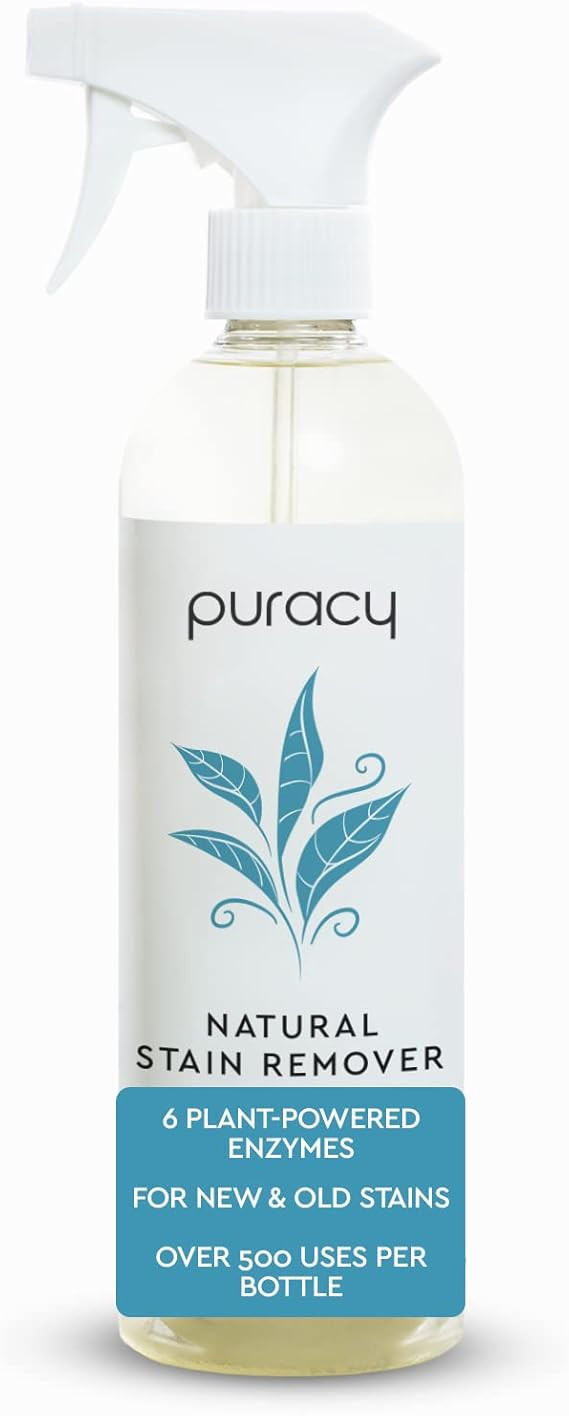 Puracy Stain Remover, Enzyme-Based Stain Remover for Clothes, New and Old Laundry Spot Cleaner, 9... | Amazon (US)