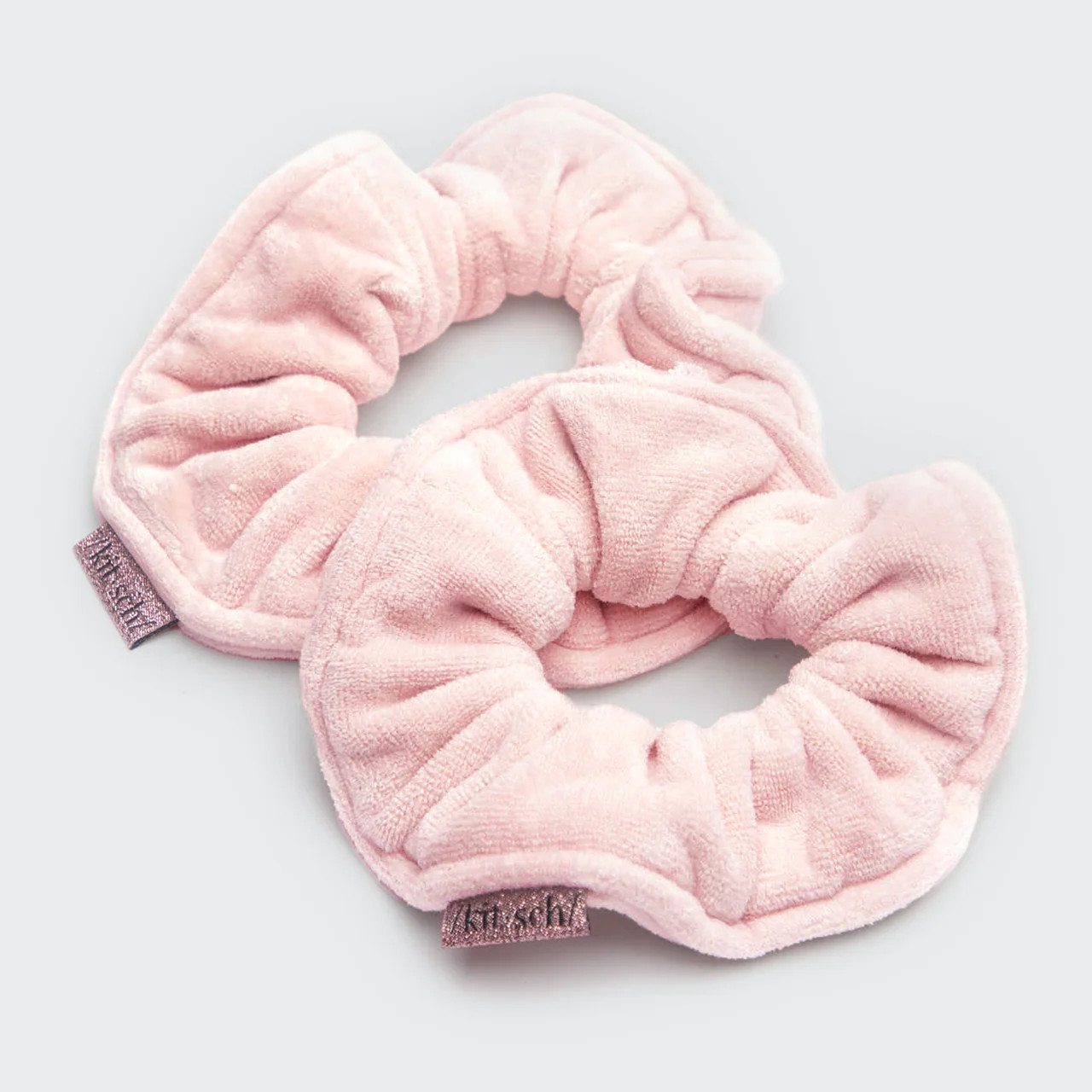 Get Your Towel Scrunchie 2 Pack in Blush with Free Shipping for Orders 35+ | Kitsch