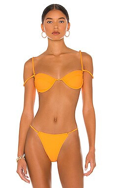 lovewave The Maxie Top in Neon Orange from Revolve.com | Revolve Clothing (Global)