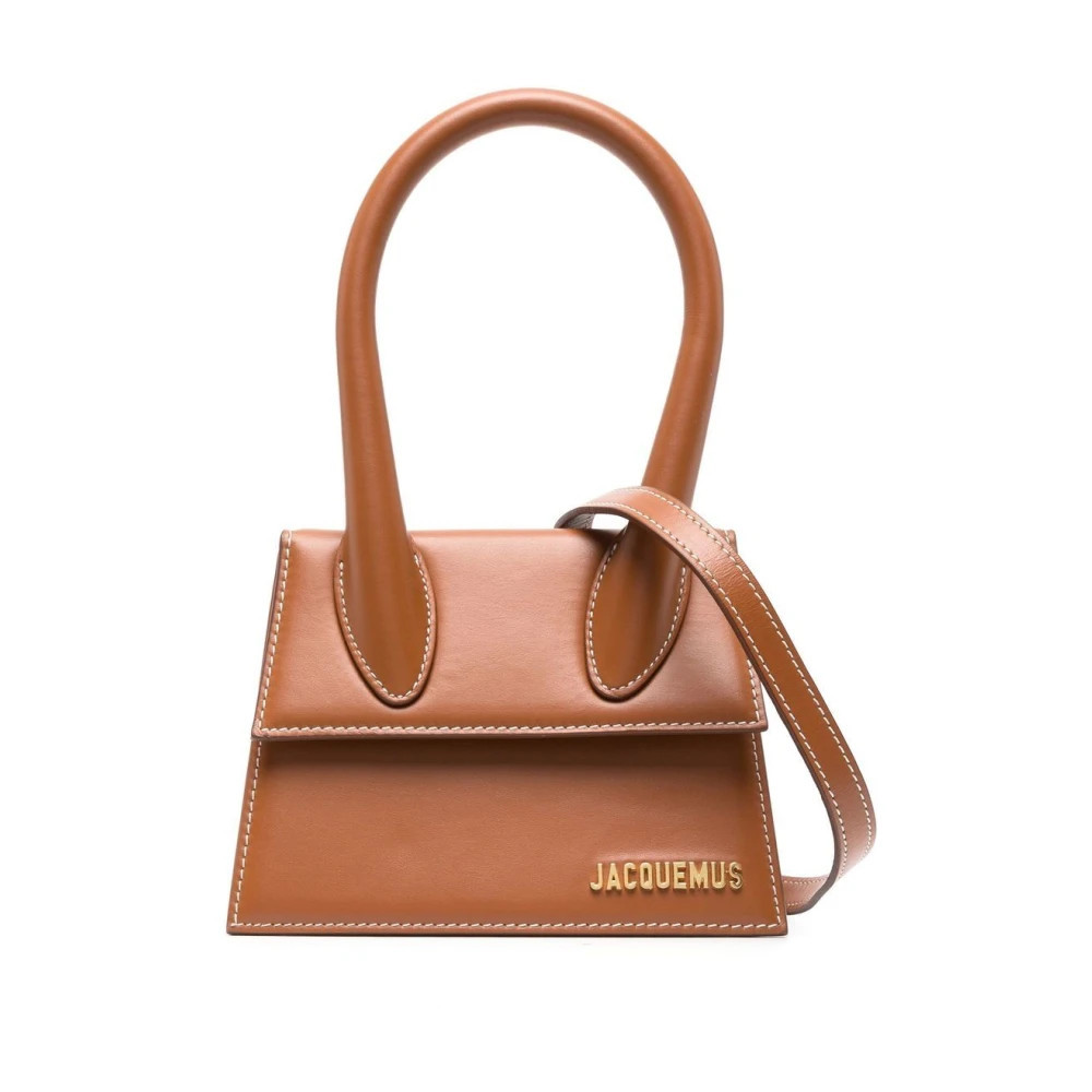 Le Chiquito Moyen - female - Jacquemus - Handbags - Brown - ONE SIZE - Bags | Miinto UK Ltd