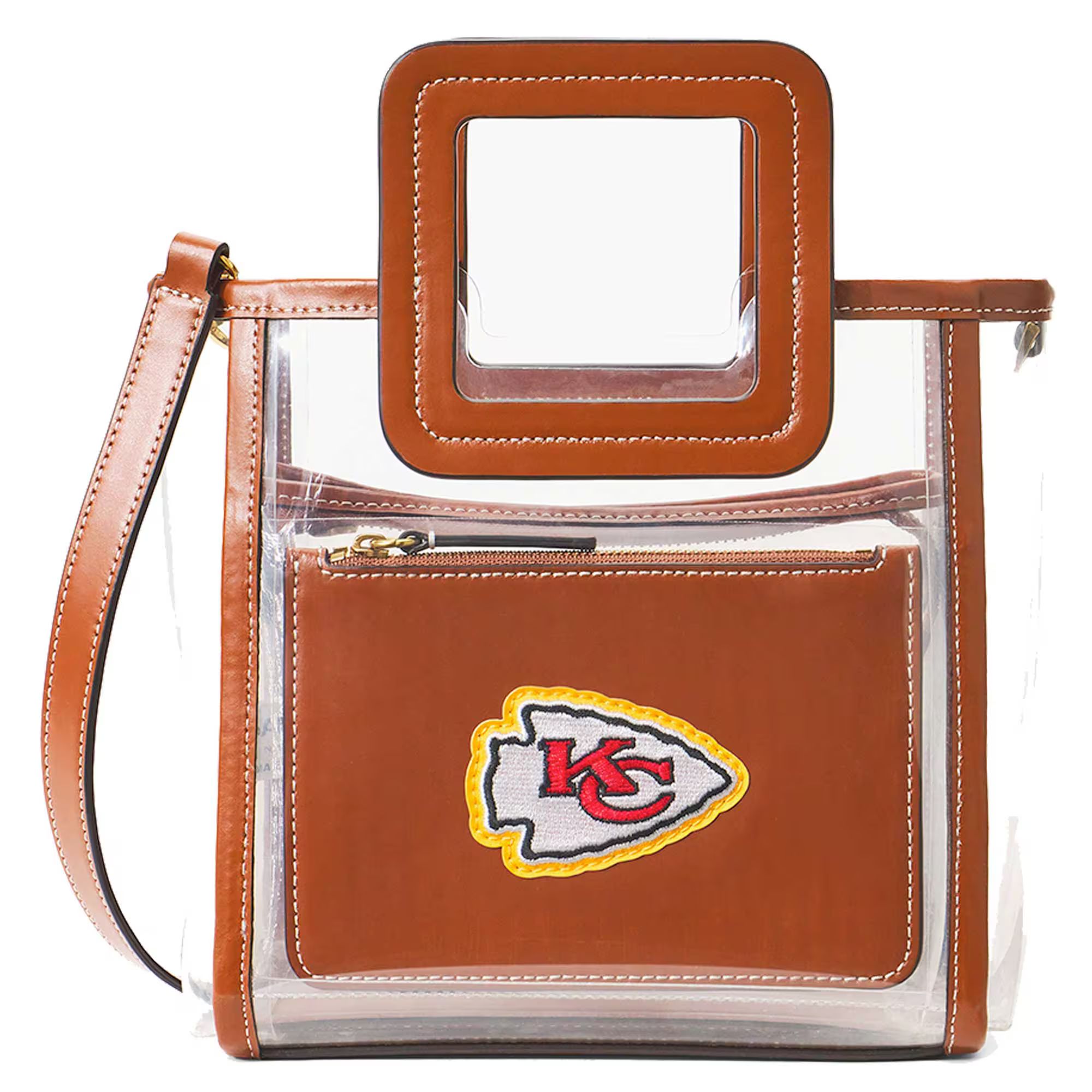 Kansas City Chiefs STAUD Women's Clear Mini Shirley Bag | Fanatics