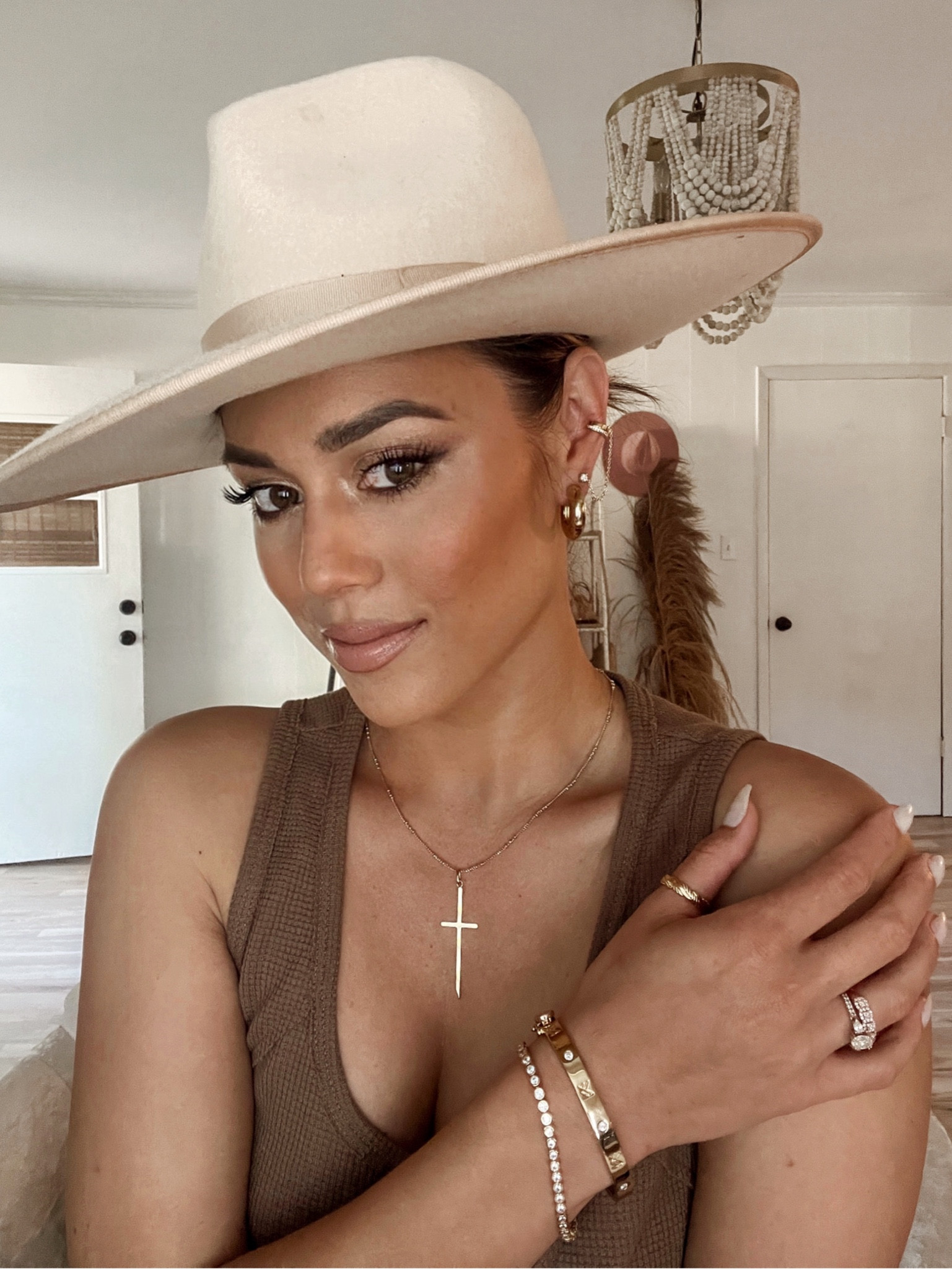 New gold Miranda Frye jewelry! Use code ASHLEYBEARY for a 10% off discount! 

#LTKSeasonal #LTKstyletip #LTKsalealert