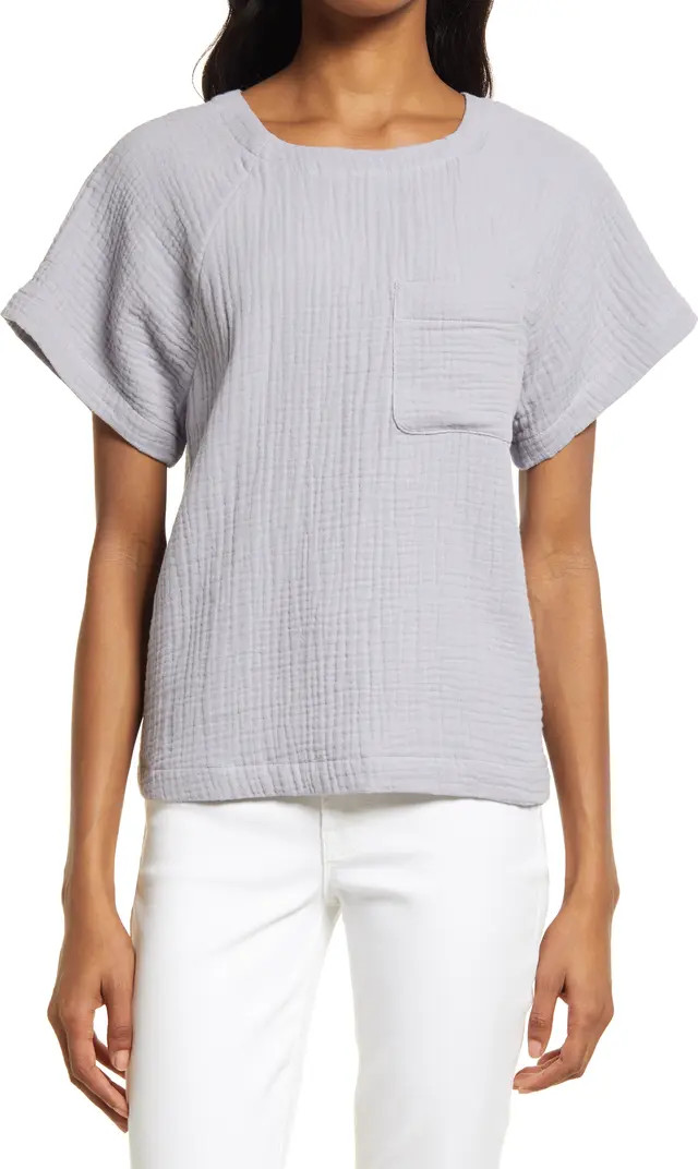 Asha Cotton Gauze Blouse | Nordstrom