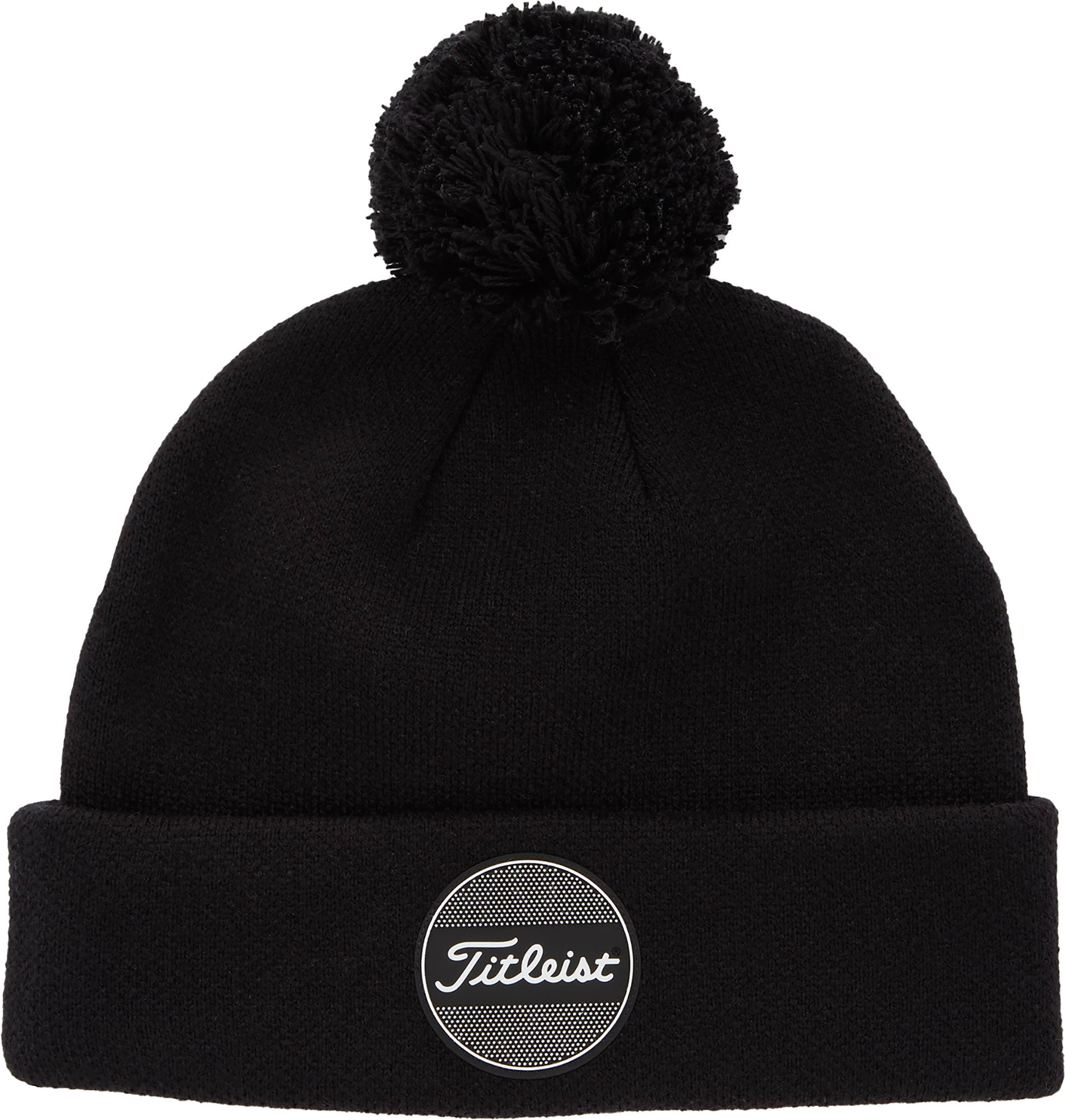 Titleist Men's Boardwalk Pom Pom Golf Beanie, Black | DICK'S Sporting Goods