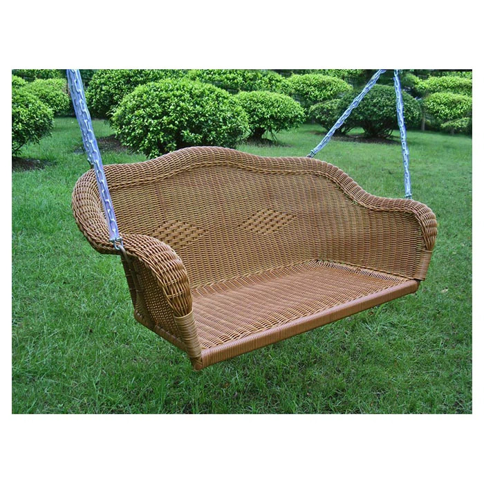 Adona Wicker Porch Swing | Wayfair North America