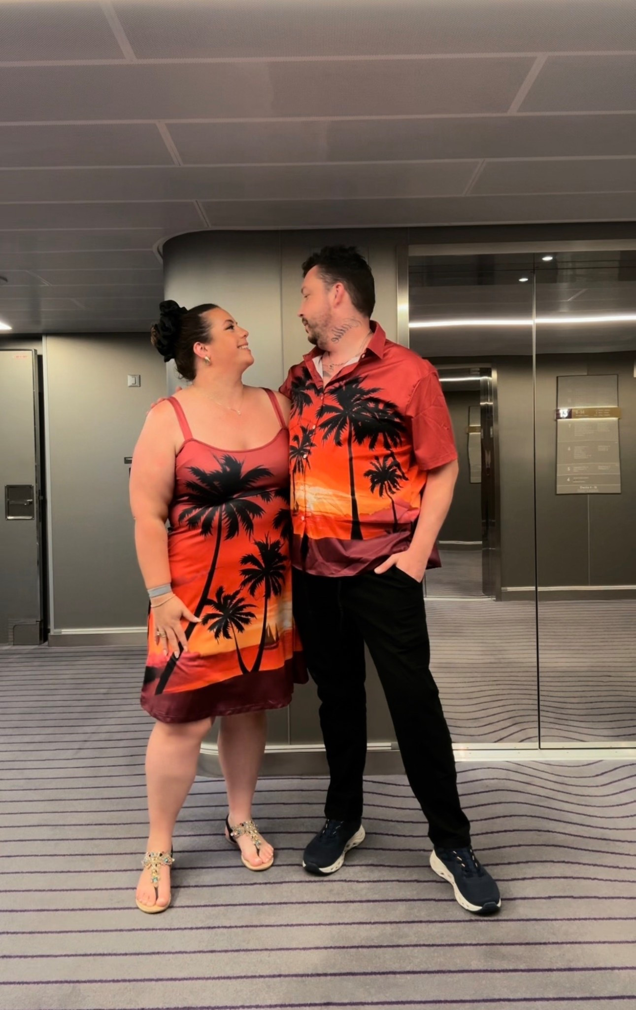 Matching couples outfits for vacation – James and I found these on Amazon and they came in plus sizes and multiple prints. I’m wearing XXL. 

#LTKTravel #LTKPlusSize