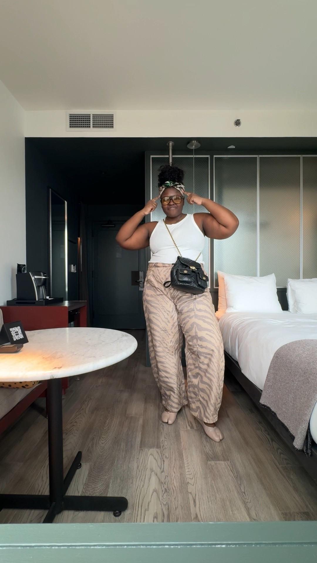 I wanted something comfortable enough for a full day out but still cute enough for photos, so I paired these wide leg pants with a simple tank and crossbody bag. The relaxed fit makes getting dressed on vacation feel effortless.   wide leg pants, vacation outfits, resort wear, summer outfits, casual chic outfit, travel outfit, plus size fashion, women’s fashion, comfortable outfits, summer style

#LTKootd #LTKSeasonal #LTKMidsize
