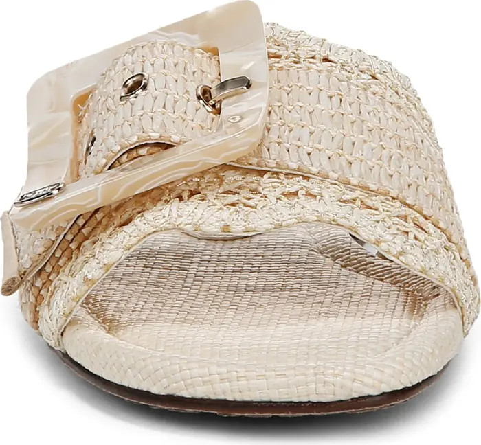 Sam Edelman Bambi Raffia Buckle Slide Sandal (Women) | Nordstromrack | Nordstrom Rack