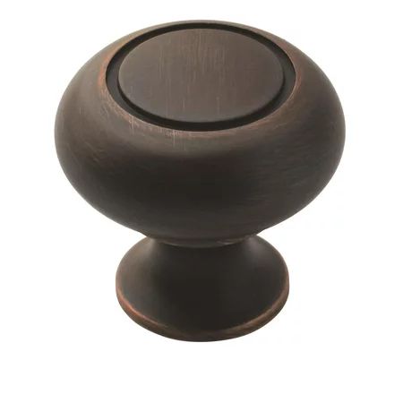 Allison Value 1-1/4 in (32 mm) Diameter Oil-Rubbed Bronze Cabinet Knob - 10 Pack | Walmart (US)