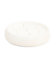 27oz Winter White Wood Look Ceramic Candle | TJ Maxx