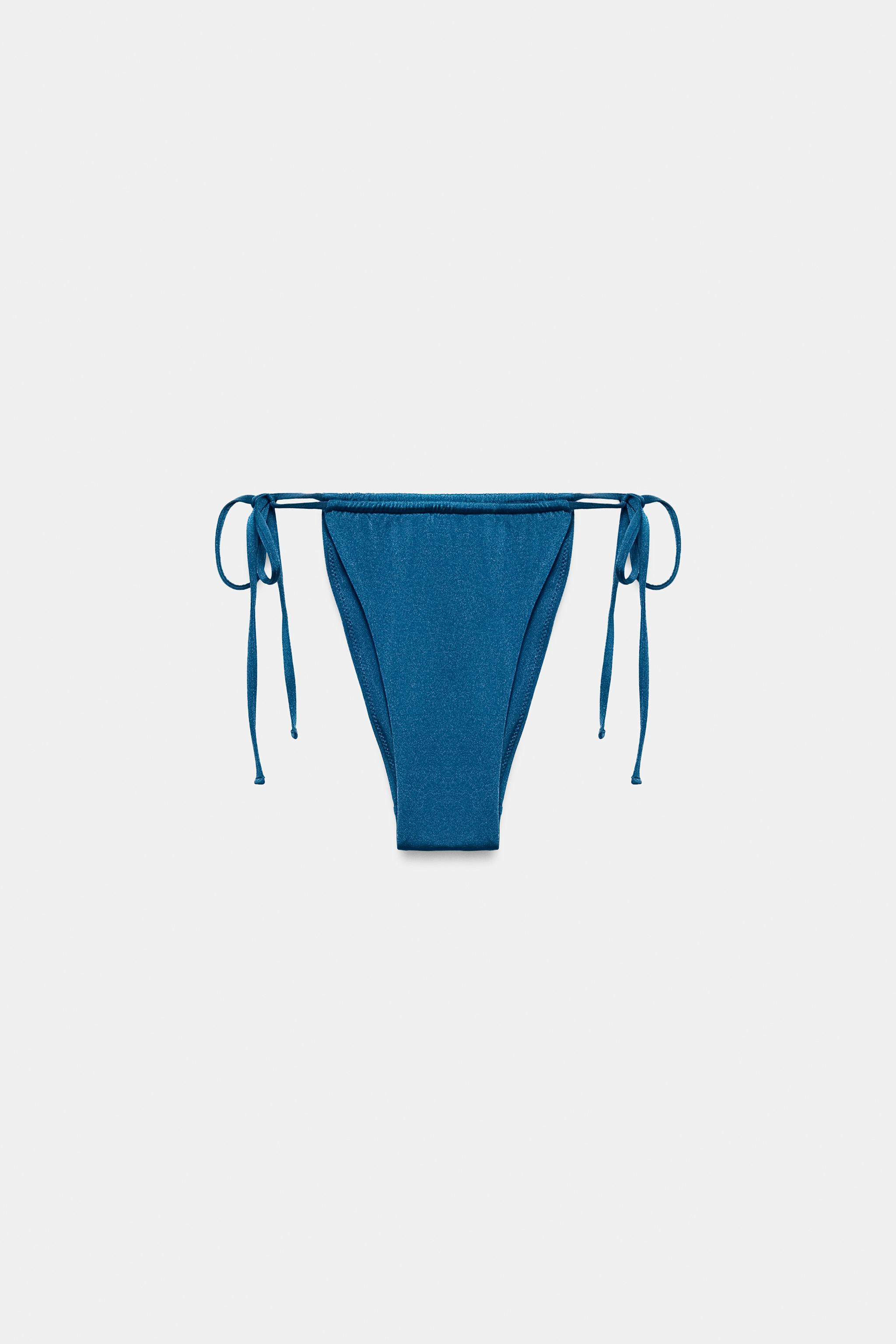 PLAIN BIKINI BOTTOMS WITH TIES | Zara US