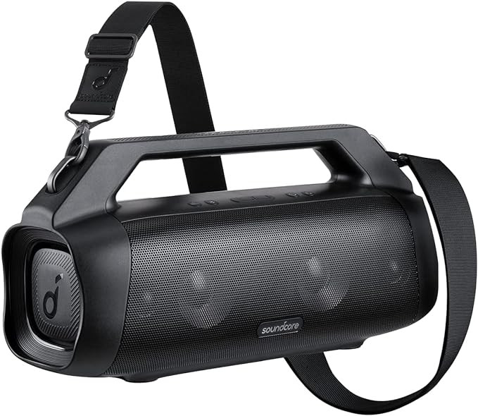 Soundcore Anker Motion Boom Plus IP67 Portable Speaker, 80W Stereo Sound, Custom EQ & BassUp, USB... | Amazon (US)