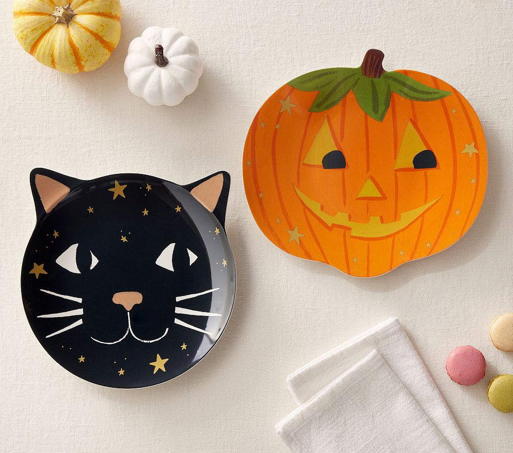Rifle Paper Co. Halloween Melamine Plate | Pottery Barn Kids