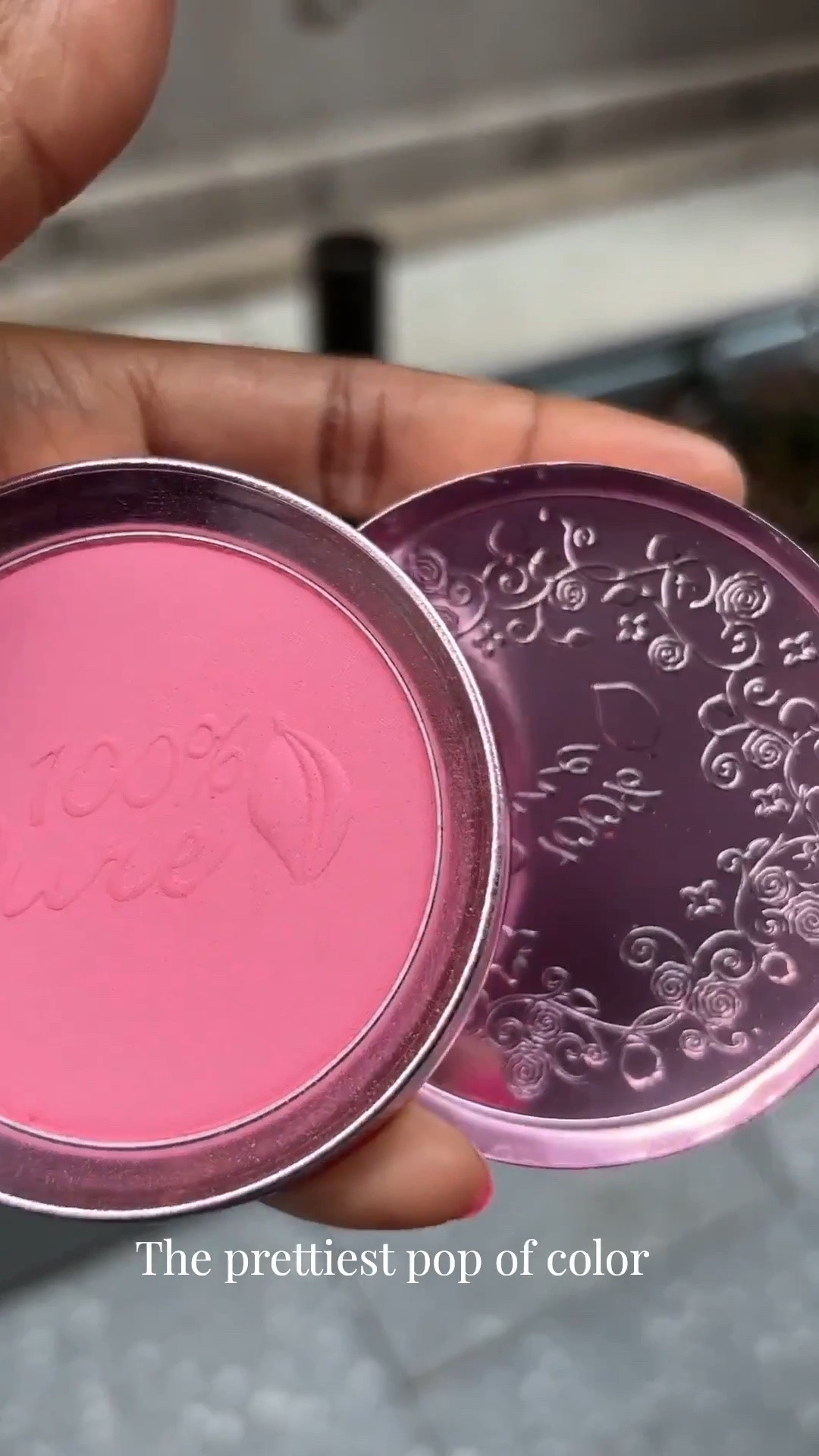 I’ve been slowly making my way through the @100 Percent Pure Summer Refresh Edit, and this Fruit Pigmented Blush is such a pretty pop of color. The shade immediately caught my attention, and I can’t wait to see how it looks with a full makeup look.

The packaging is beautiful too, which makes it even more fun to pull out of my makeup bag. Thank you again to 100% PURE for sending it over. I linked the blush below if you want to take a closer look.

#LTKU #LTKselfcare #LTKBeauty