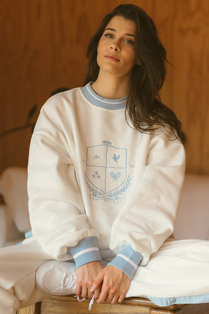 Coat of Arms Oversized Sweatshirt | YLLW The Label