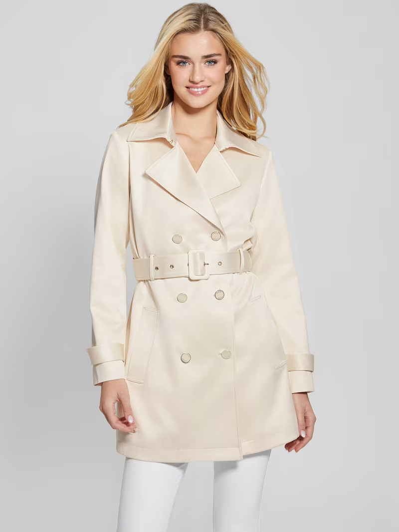 Eco Luana Short Trench Coat | Guess (US)