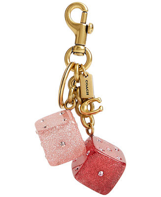 Resin Split Key Dice Bag Charm | Macy's