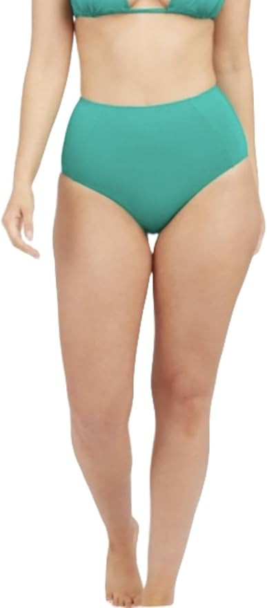 SPANX Swim Brief Mystic Green Medium | Amazon (US)