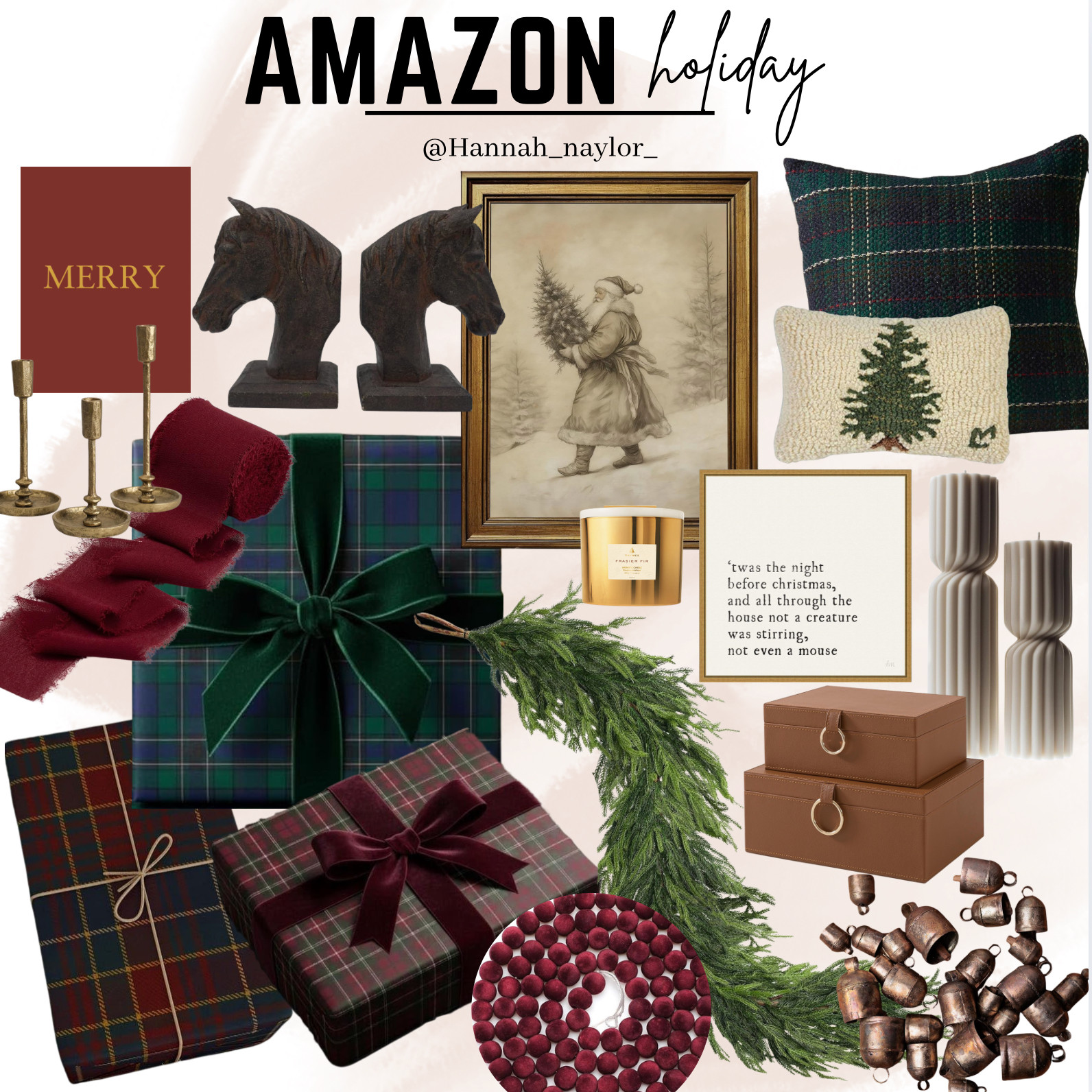Ralph Lauren inspired Amazon Christmas. If you love the look of a classic look. Here are some fun and inexpensive finds! #christmas #amazon #amazonchristmas  

 #LTKHoliday #LTKHome #LTKFindsUnder50