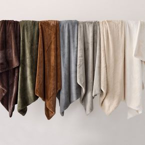Faux Fur Plush Throw | West Elm (US)