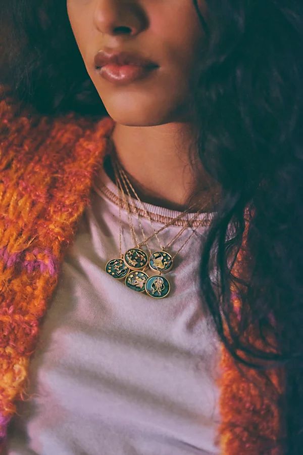 Sign Of The Times Necklace by Free People, Taurus, One Size | Free People (Global - UK&FR Excluded)