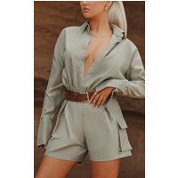 Brown Gold Buckle Wrap Around Belt | PrettyLittleThing UK