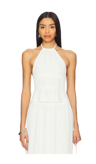 Malina Top in White | Revolve Clothing (Global)