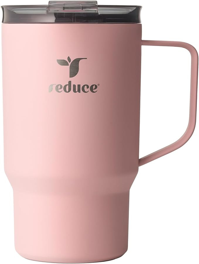 REDUCE 18 oz Hot1 Stainless Steel Insulated Mug with Temperature Adjusting Lid - Dual-Wall Vacuum... | Amazon (US)