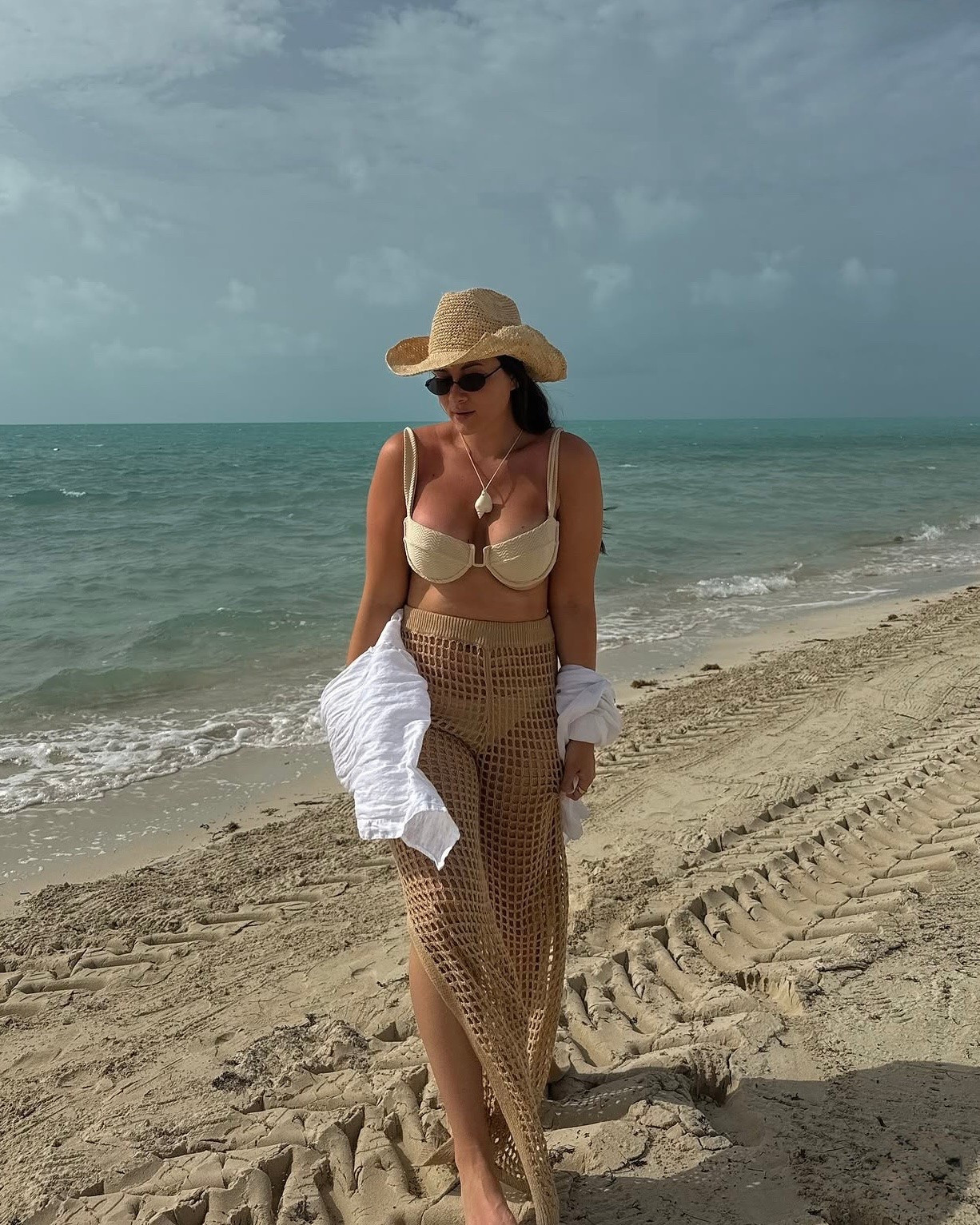 Comfy casual beach day outfit for summer vacation- loving anything crochet this season!

#LTKootd #LTKSeasonal #LTKSwim